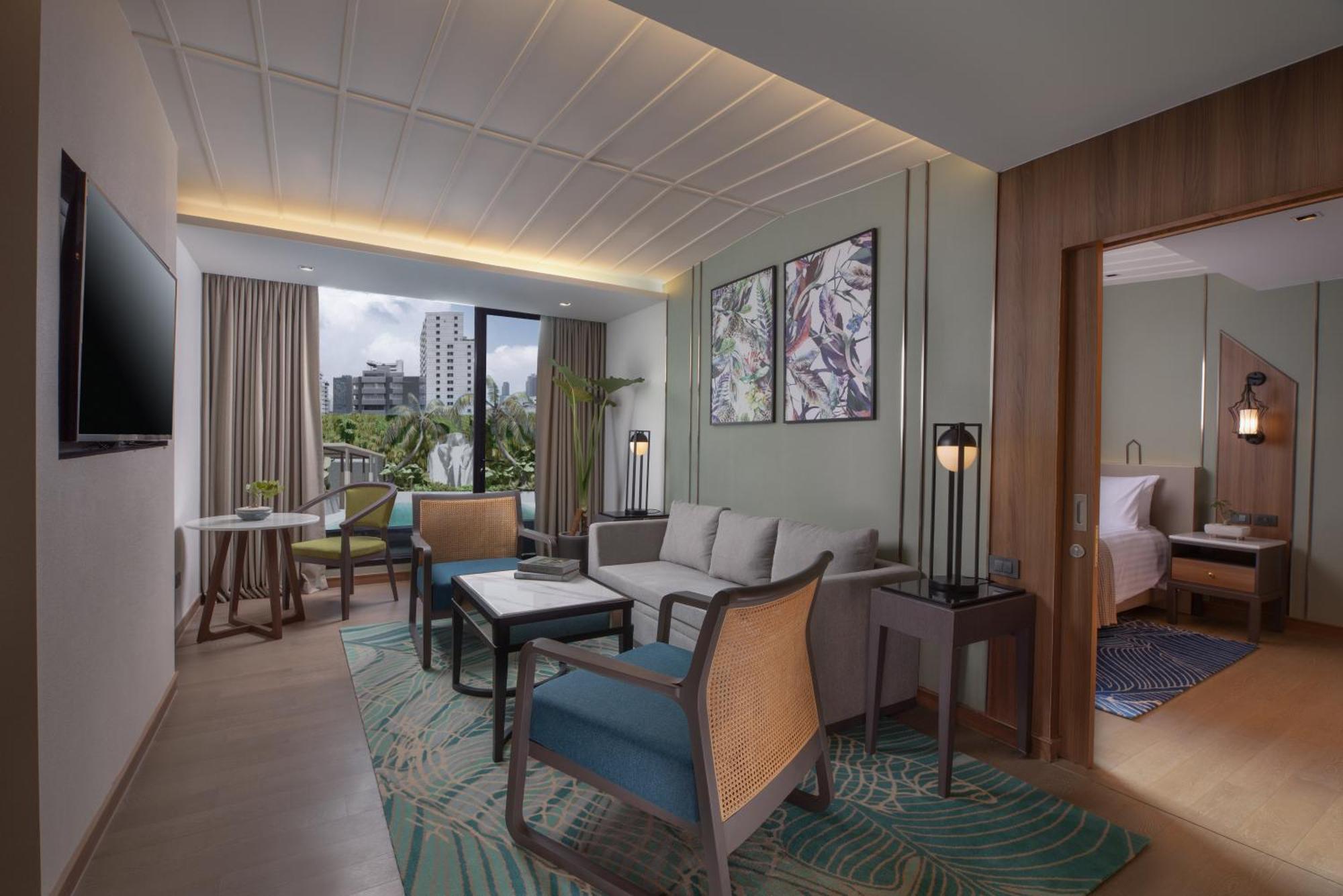Nysa Hotel Bangkok Sukhumvit 11 외부 사진 A suite at the hotel