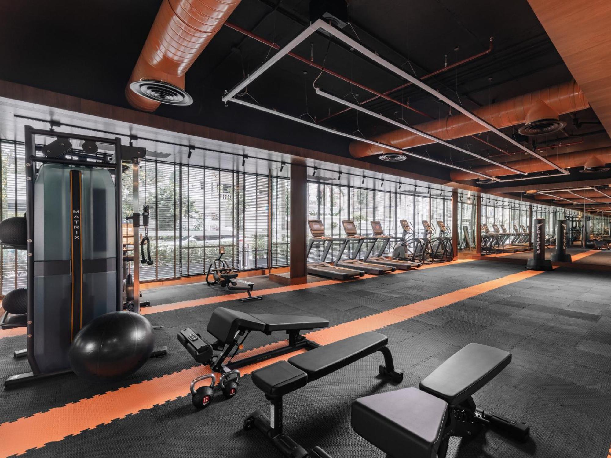 Nysa Hotel Bangkok Sukhumvit 11 외부 사진 The gym at the hotel